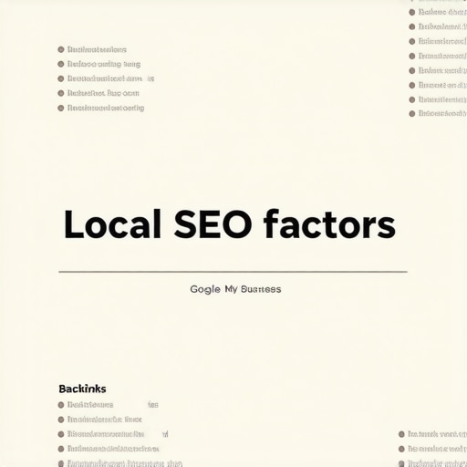 Norfolk Local SEO Factors Infographic Infographic illustrating key local SEO factors for Norfolk businesses