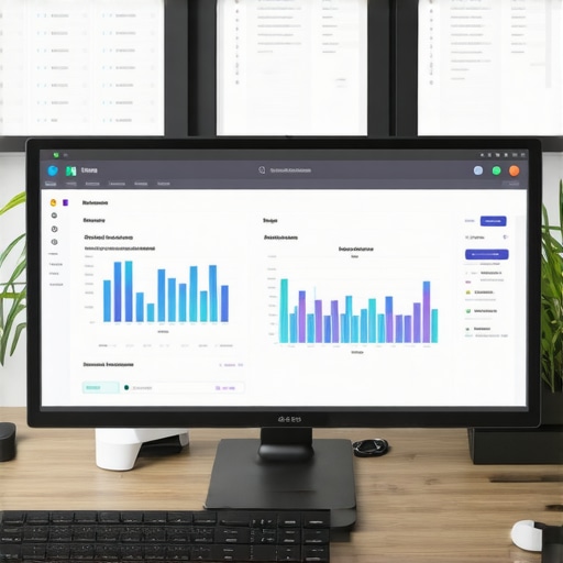 Screenshot of SEO analytics dashboard with local ranking stats and citation audit reports.