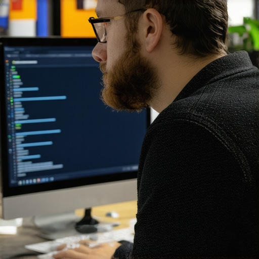 Business owner reviewing Norfolk local SEO analytics on a laptop