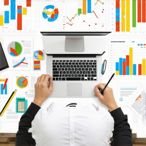 Effective SEO Tools for Norfolk Business Person using SEO software on a computer with maps and analytics charts