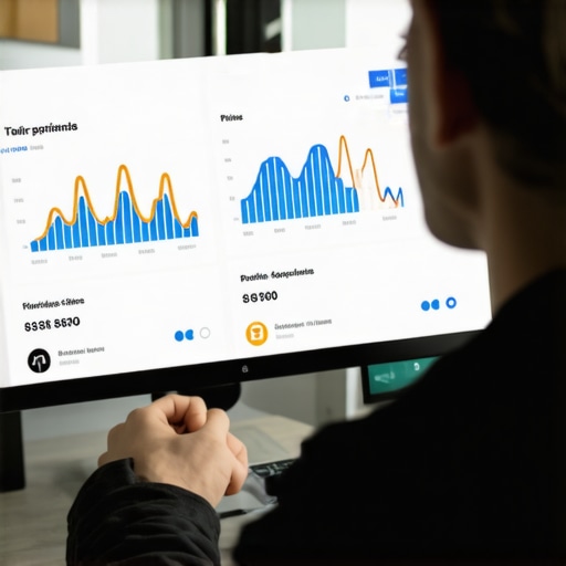 Google My Business dashboard displaying local SEO metrics for Norfolk shop