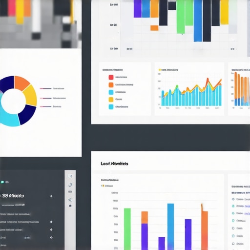 SEO Monitoring Dashboard Computer screen displaying local SEO analytics for Norfolk