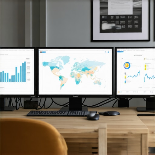 Screenshot of SEO software dashboards monitoring Norfolk Google Maps rankings.