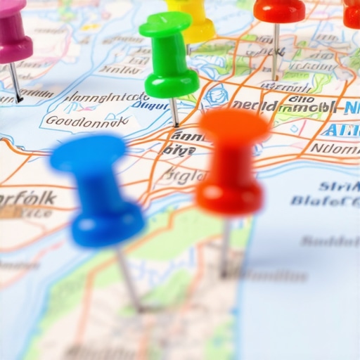 Why Norfolk map pins disappear after a name change